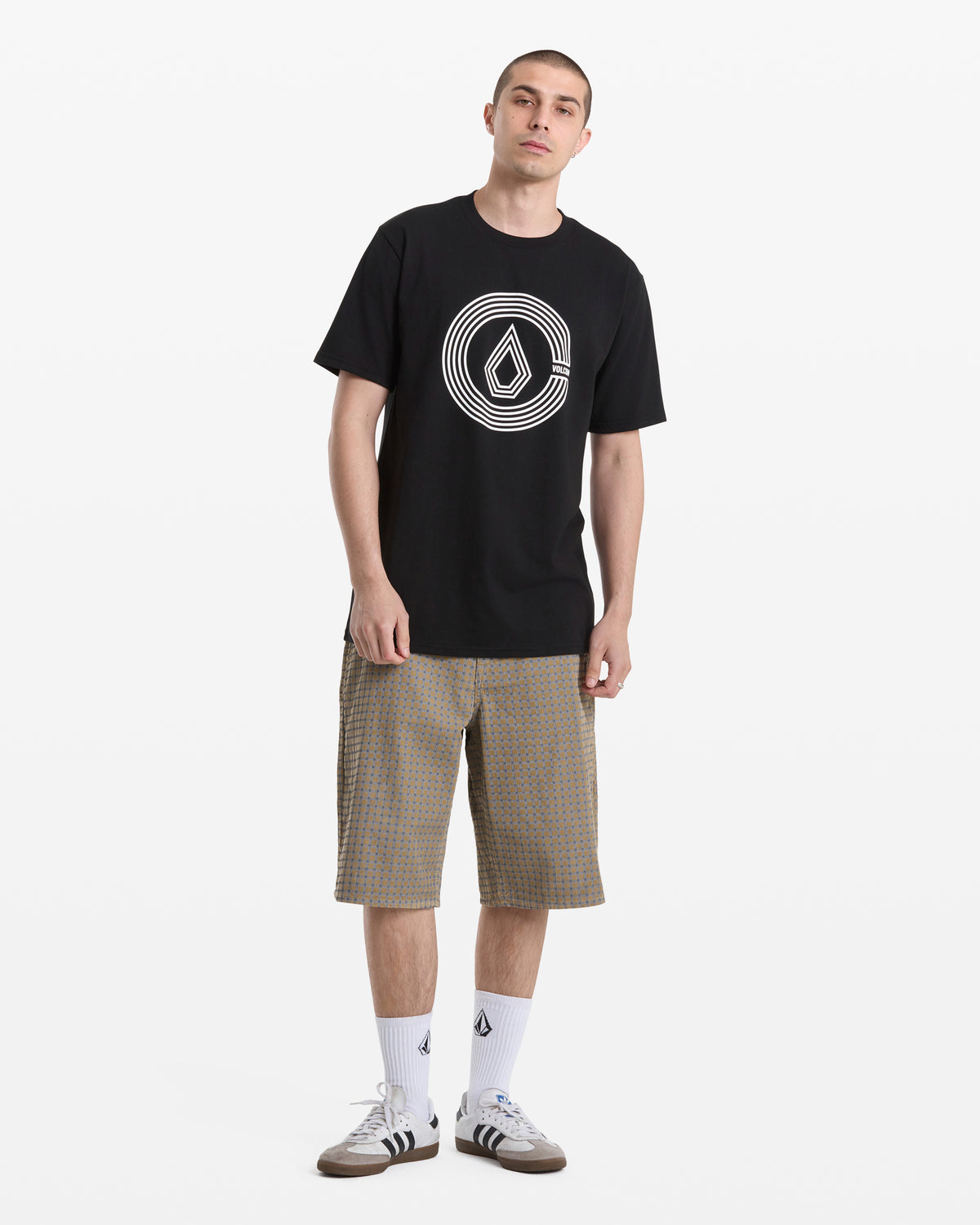 Men's Circle Split Short Sleeve Tee | Volcom Quality