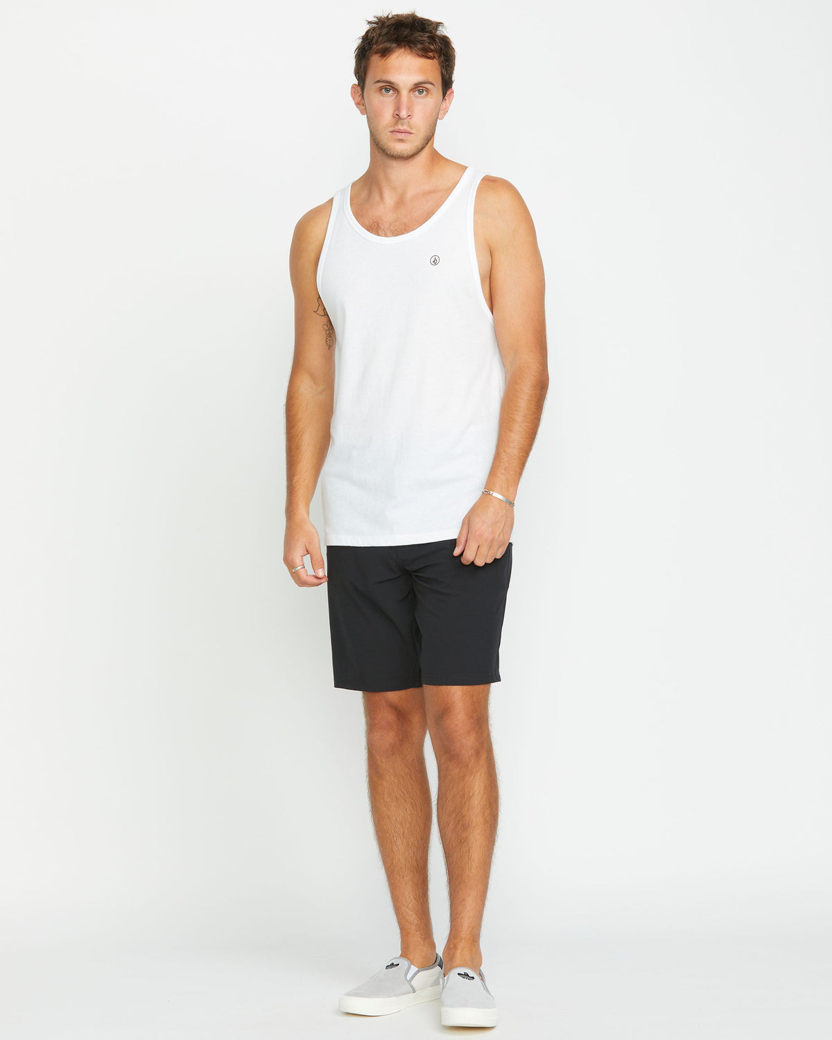 Men's Solid Heather Tank | Volcom Trending