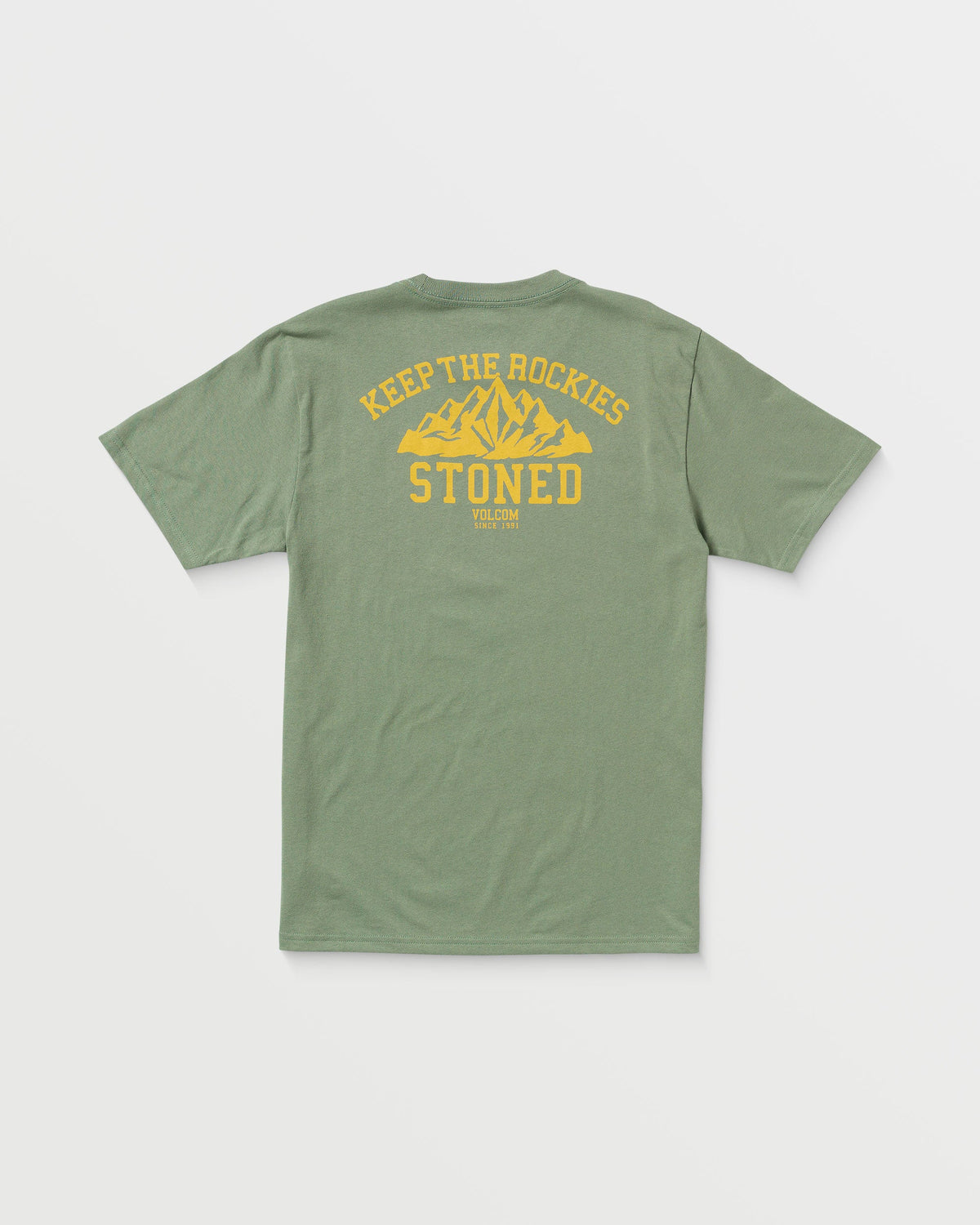 Men's Keep Rockies Stoned Short Sleeve Tee | Volcom Top Pick