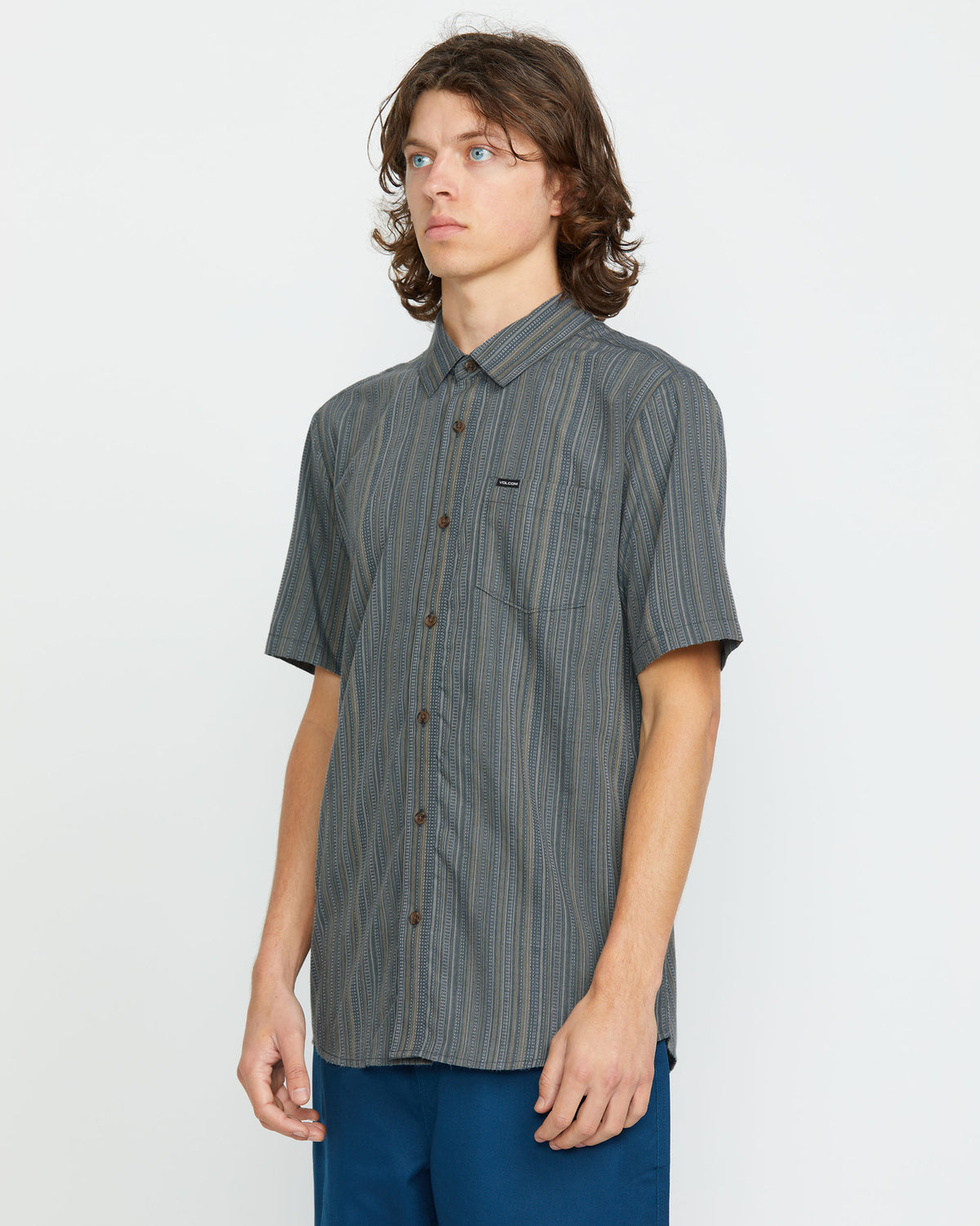 Men's Jahstripe Short Sleeve | Volcom Exclusive