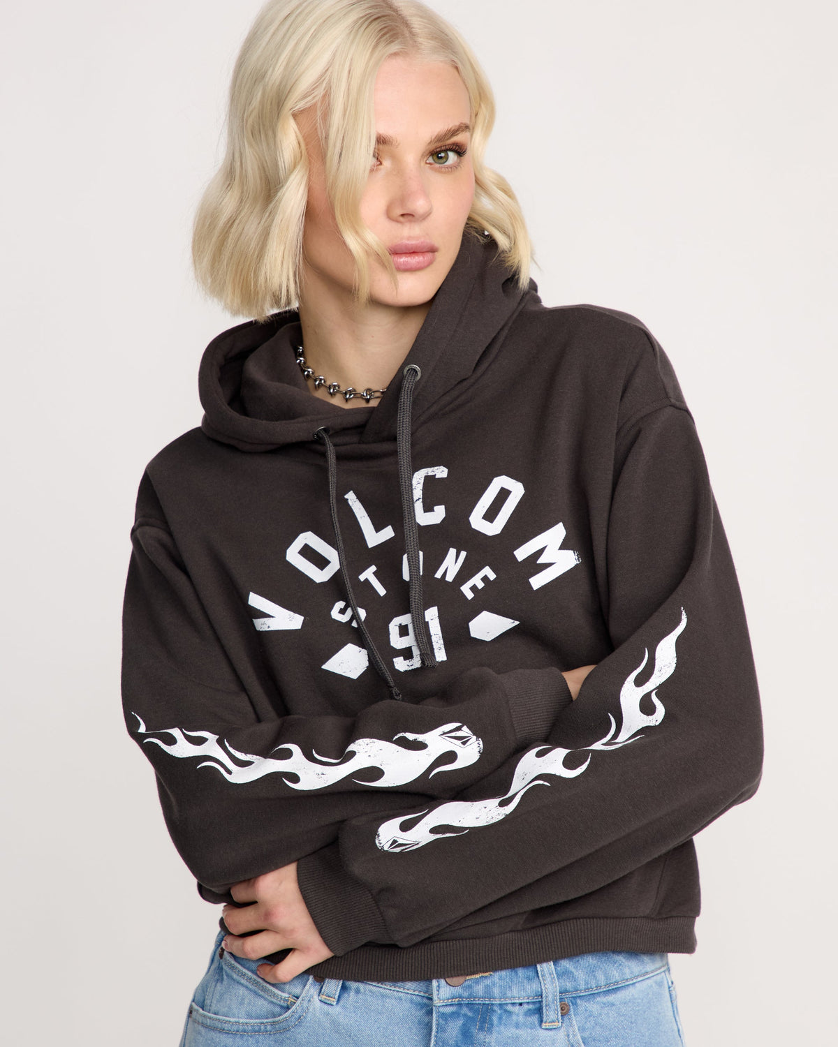 Women's 1991 Mini Hoodie | Volcom Essential
