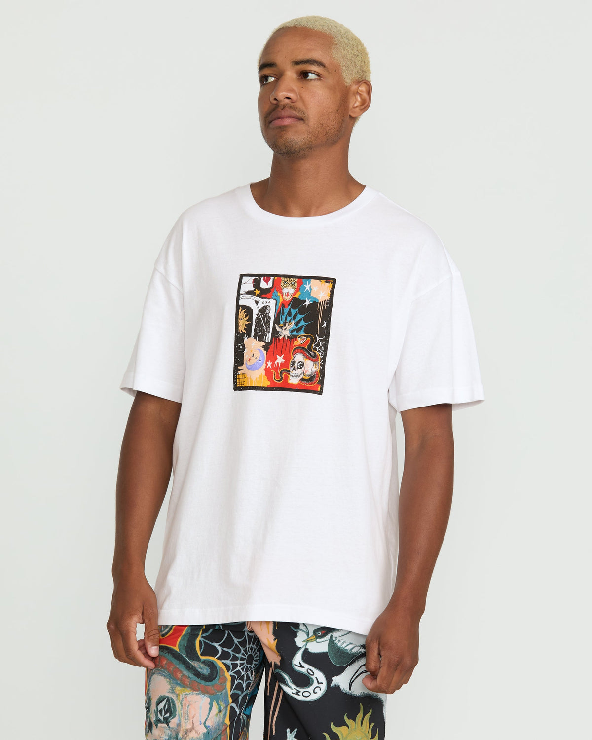 Men's Featured Artist Seth Conboy Web Short Sleeve Tee | Volcom Popular