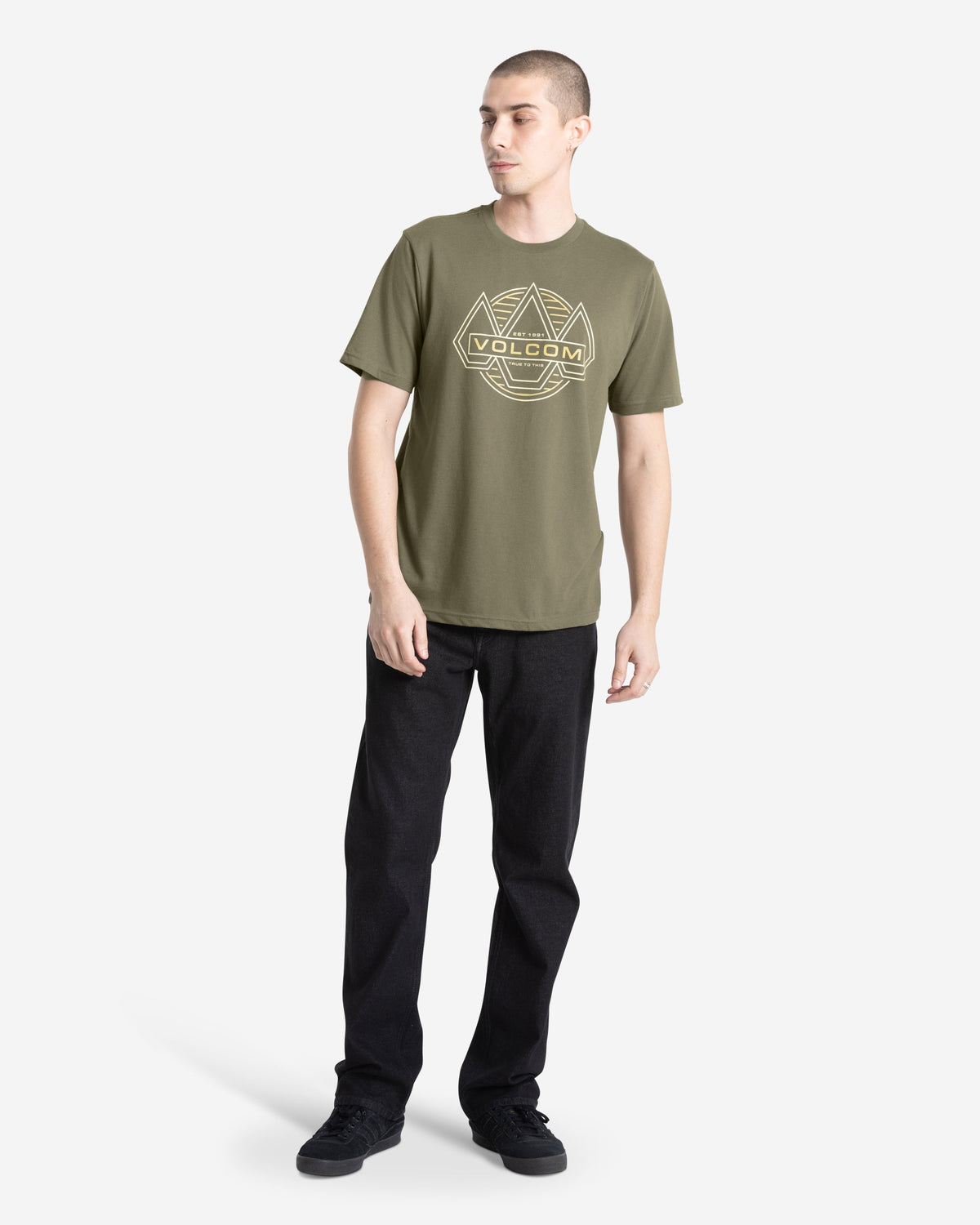 Men's Walker Short Sleeve Tee | Volcom Trusted