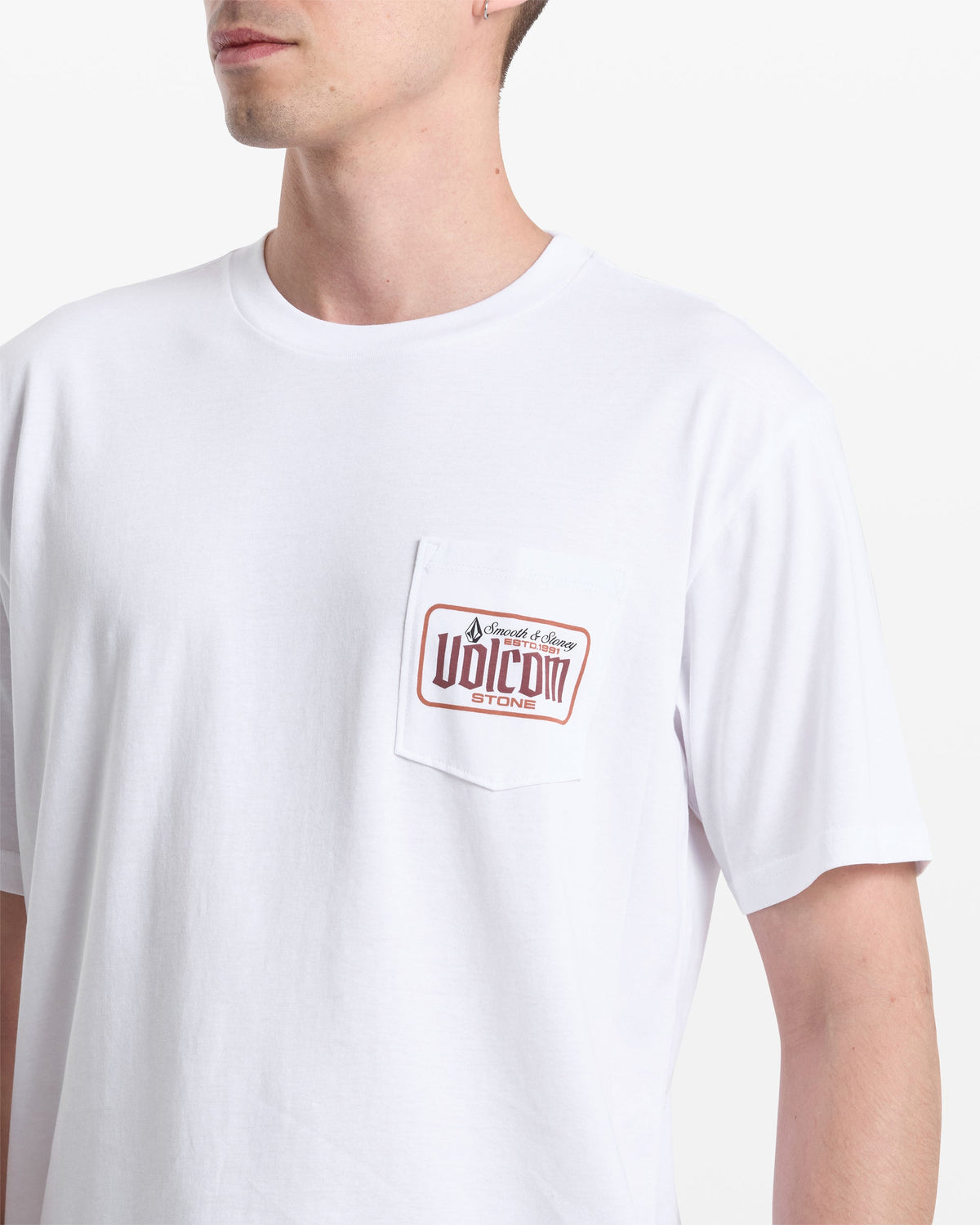 Men's Single Barrel Pocket Short Sleeve Tee | Volcom Smart Buy
