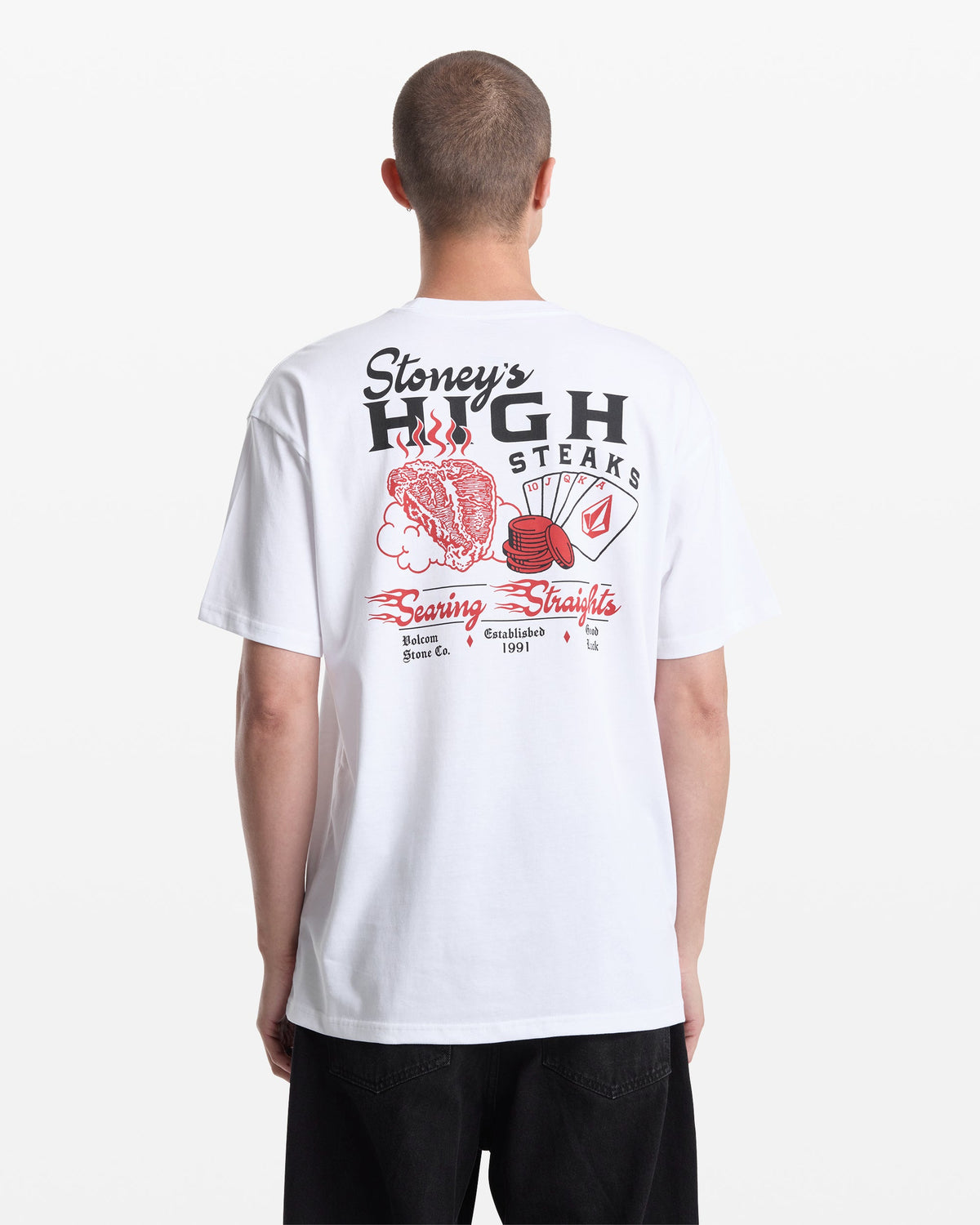 Men's High Steaks Short Sleeve Tee | Volcom Best Price
