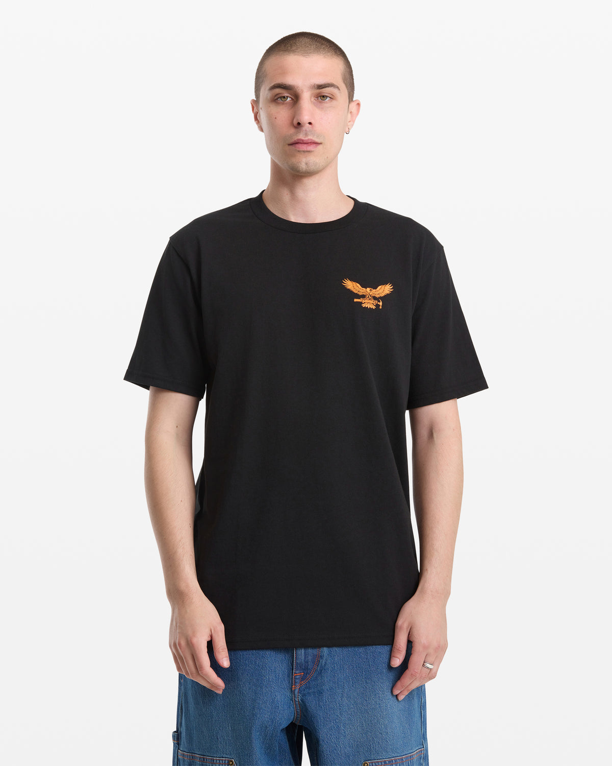 Men's Hammered Split Short Sleeve Tee | Volcom Quality