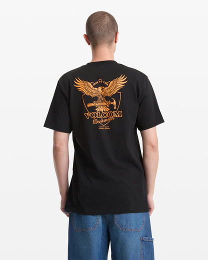 Men's Hammered Split Short Sleeve Tee | Volcom Quality