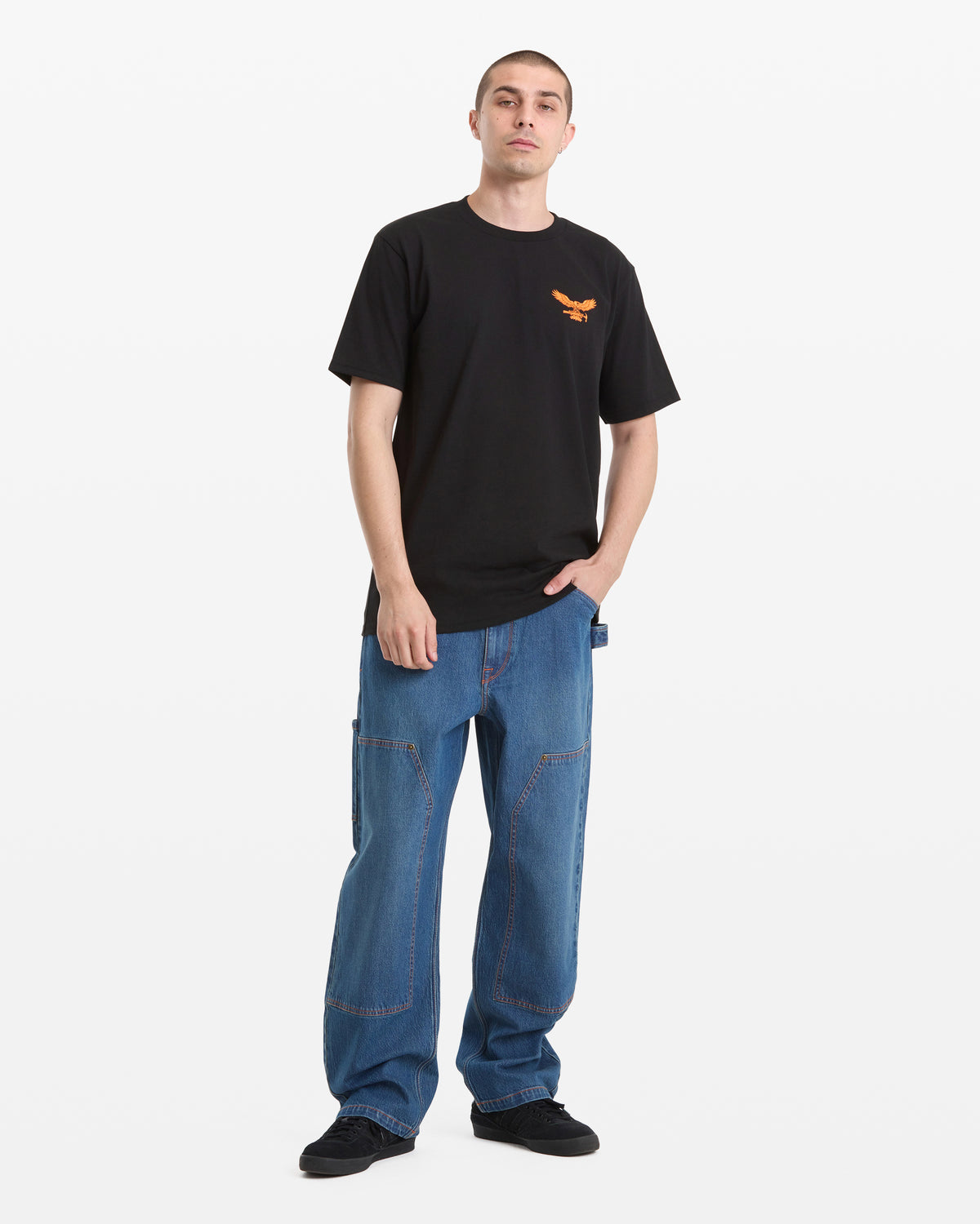 Men's Hammered Split Short Sleeve Tee | Volcom Quality