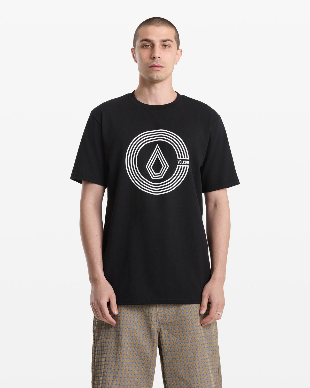 Men's Circle Split Short Sleeve Tee | Volcom Quality