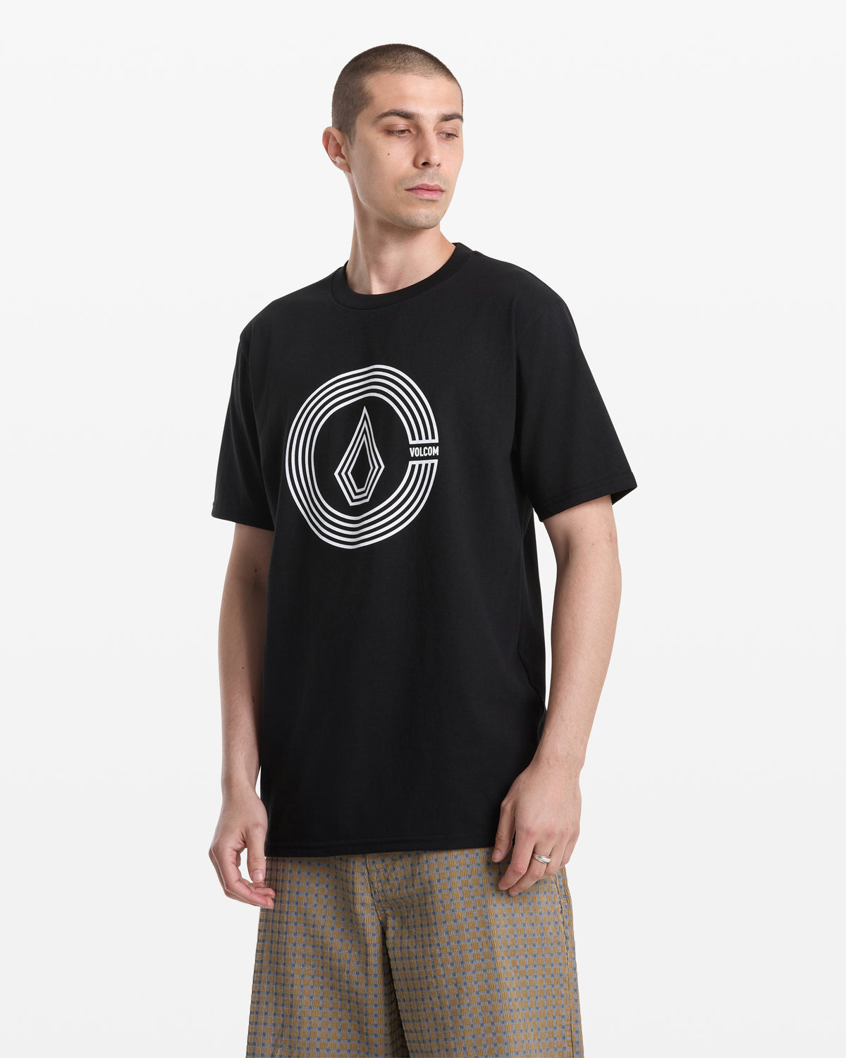 Men's Circle Split Short Sleeve Tee | Volcom Quality