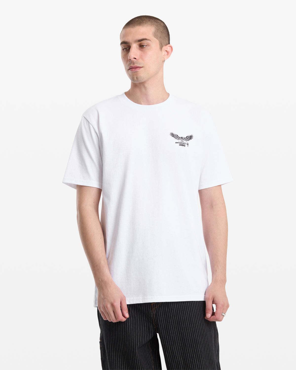 Men's Hammered Split Short Sleeve Tee | Volcom Best Price