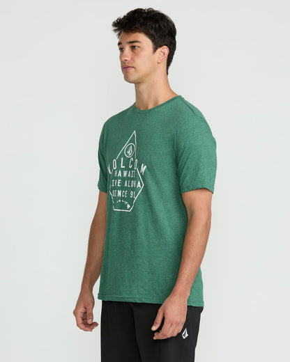Men's Lined Up Short Sleeve Tee | Volcom Top Pick