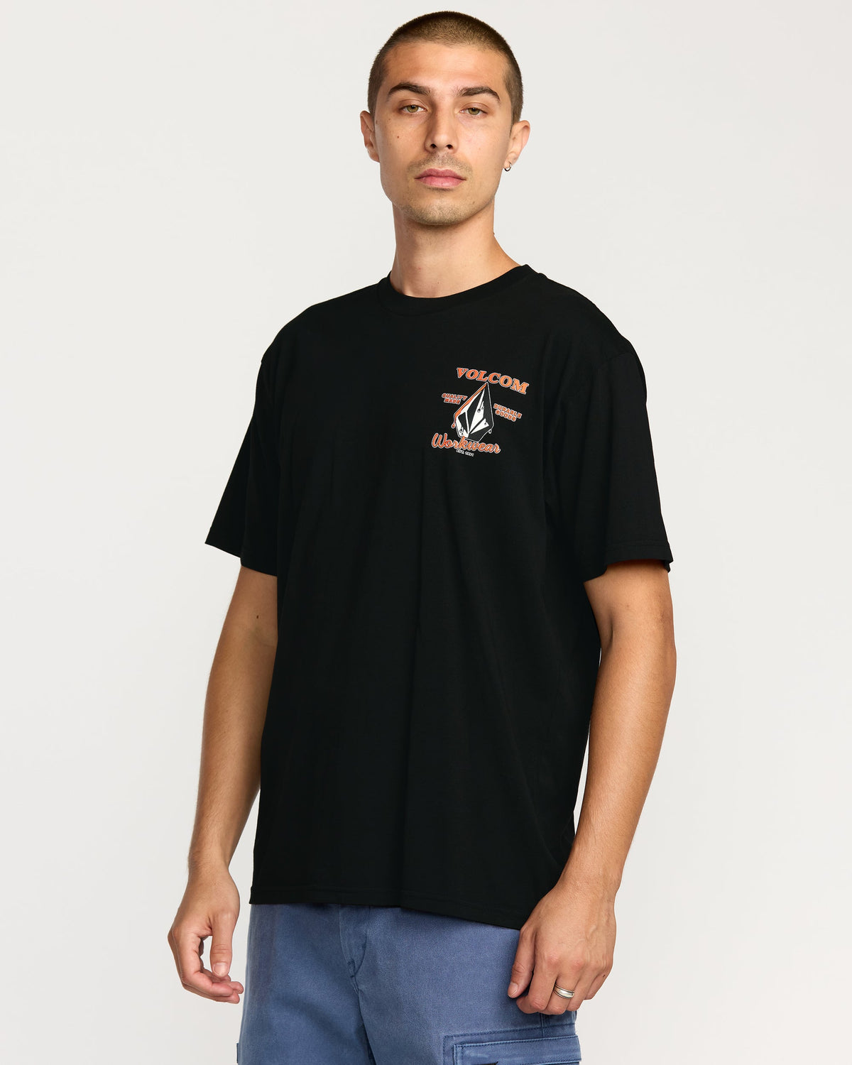 Men's Enamel Short Sleeve Tee | Volcom Discount