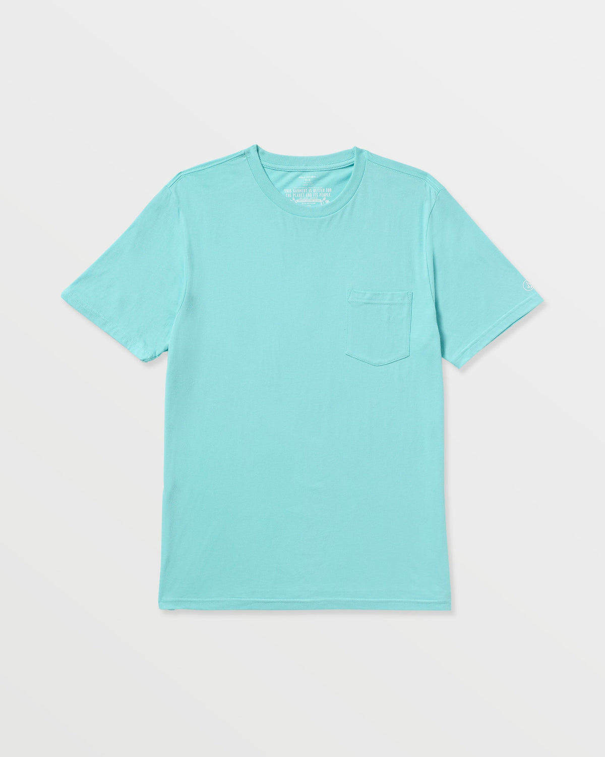 Men's Solid Short Sleeve Shirt Pocket Tee | Volcom Sale