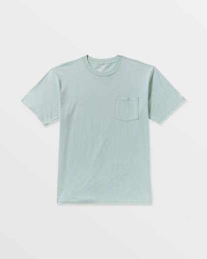 Men's Solid Short Sleeve Pocket Tee | Volcom Signature