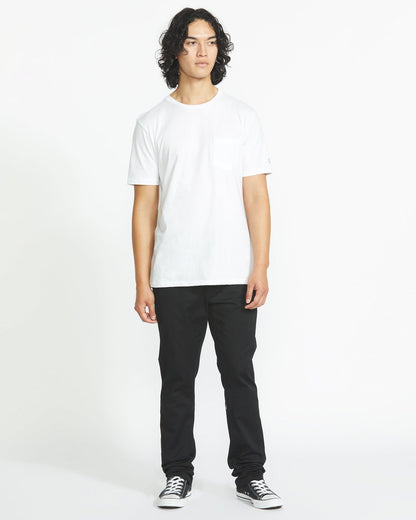Men's Solid Short Sleeve Pocket Tee | Volcom Recommended