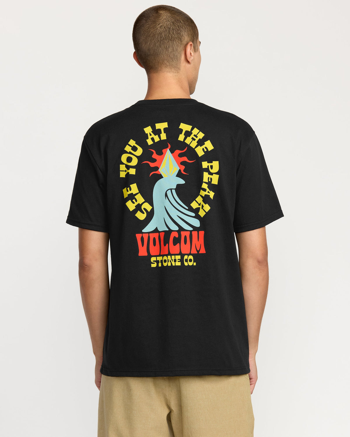 Men's Peak A Boo Short Sleeve Tee | Volcom Quality