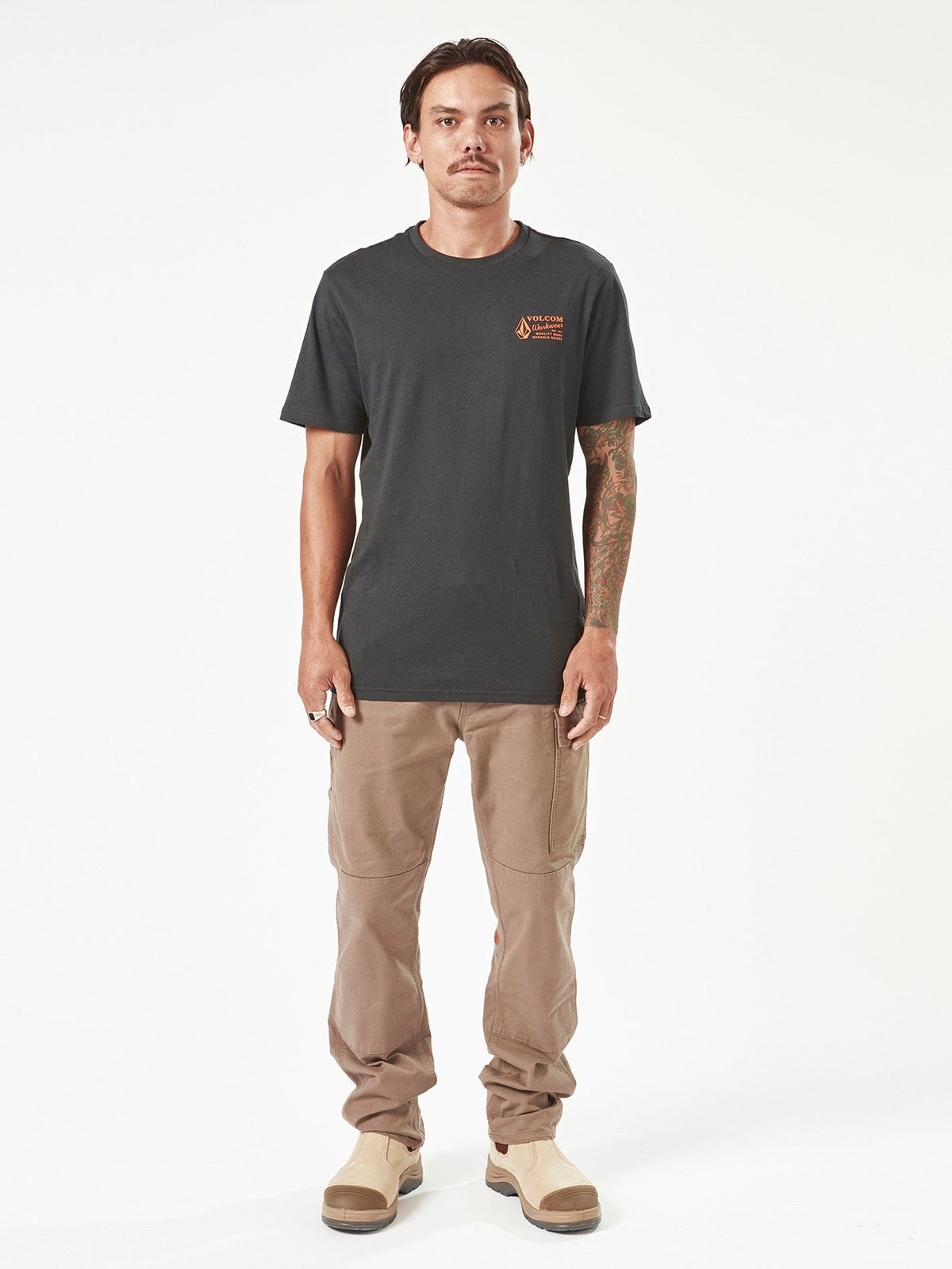 Men's Volcom Workwear Short Sleeve Tee | Volcom Special Offer