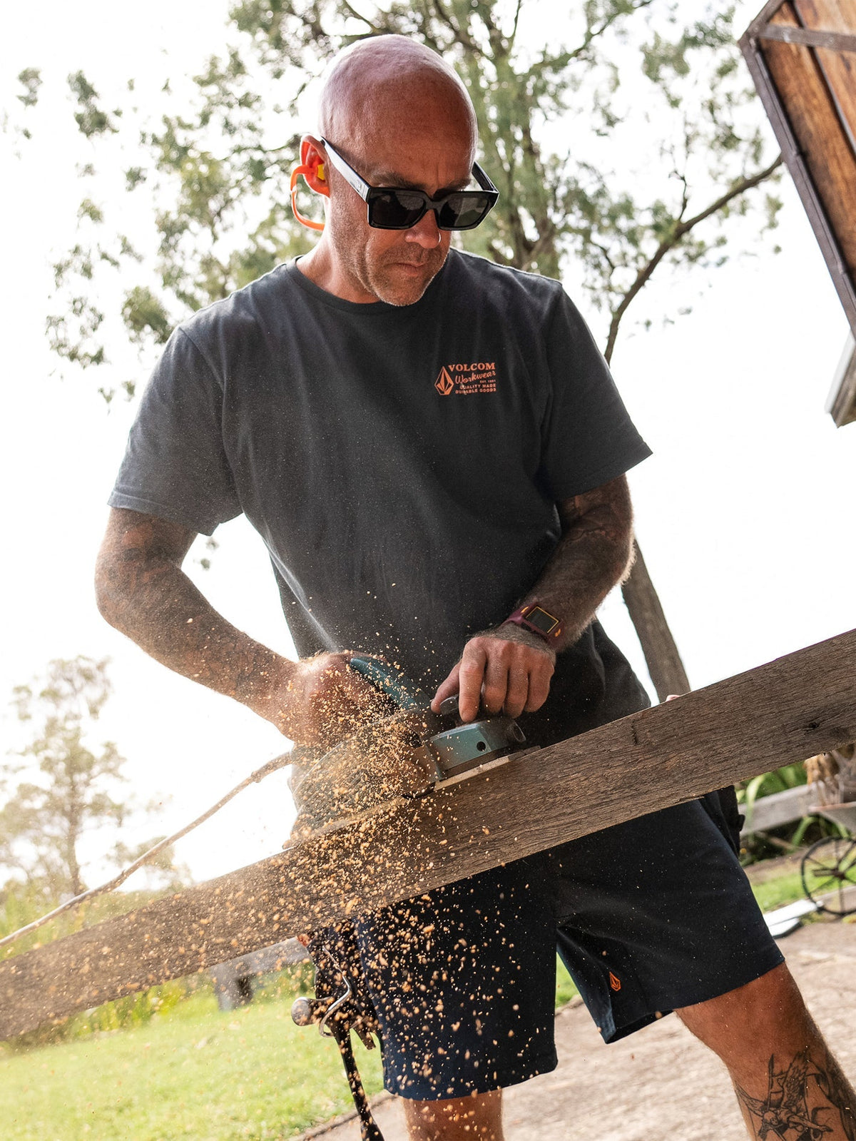 Men's Volcom Workwear Short Sleeve Tee | Volcom Special Offer