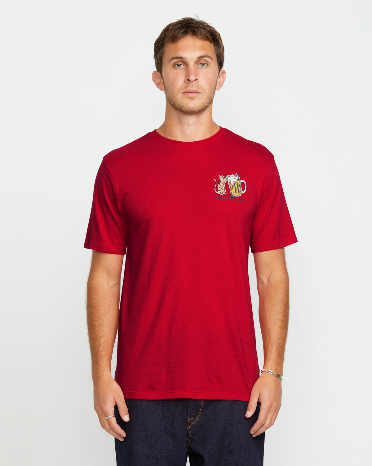Men's Curious Cat Short Sleeve Tee | Volcom Signature