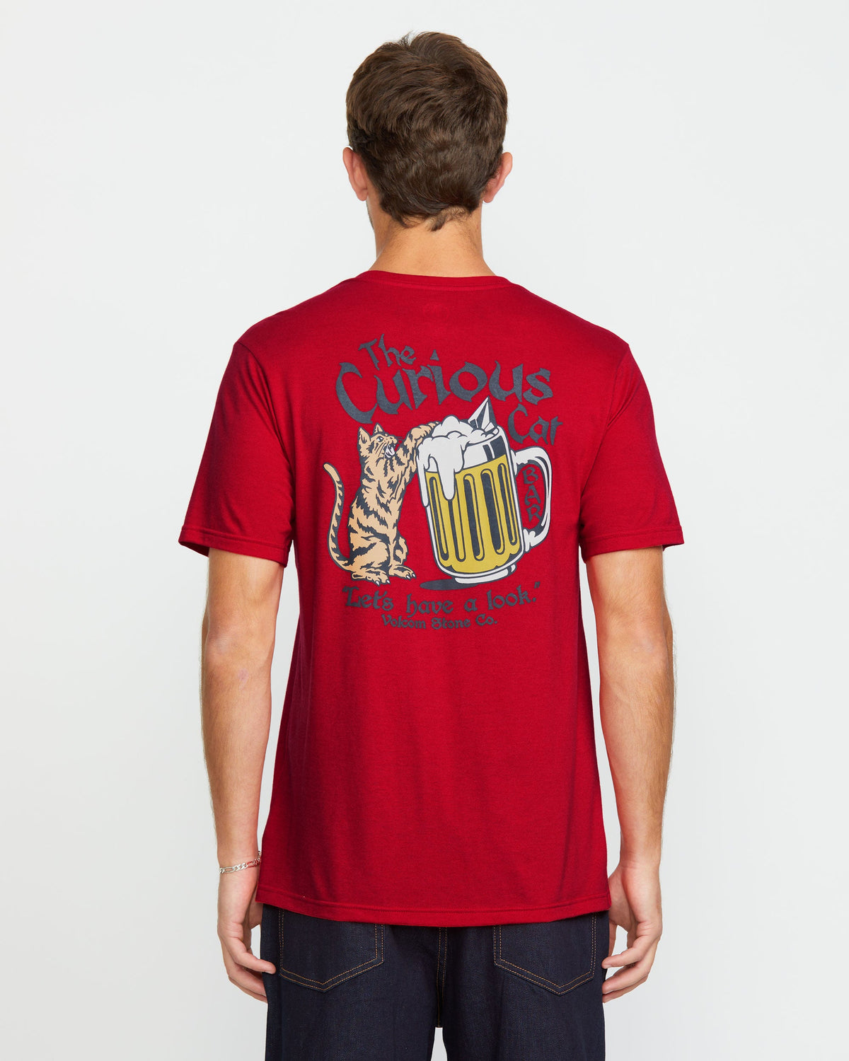 Men's Curious Cat Short Sleeve Tee | Volcom Signature