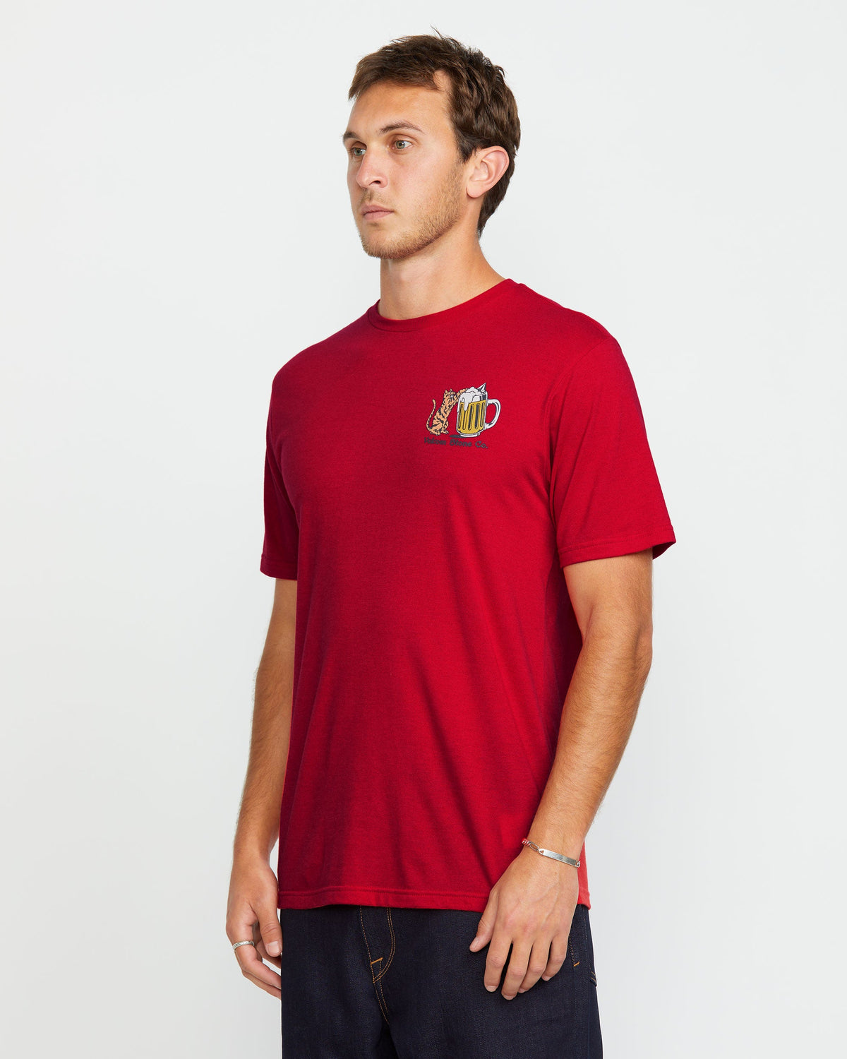 Men's Curious Cat Short Sleeve Tee | Volcom Signature