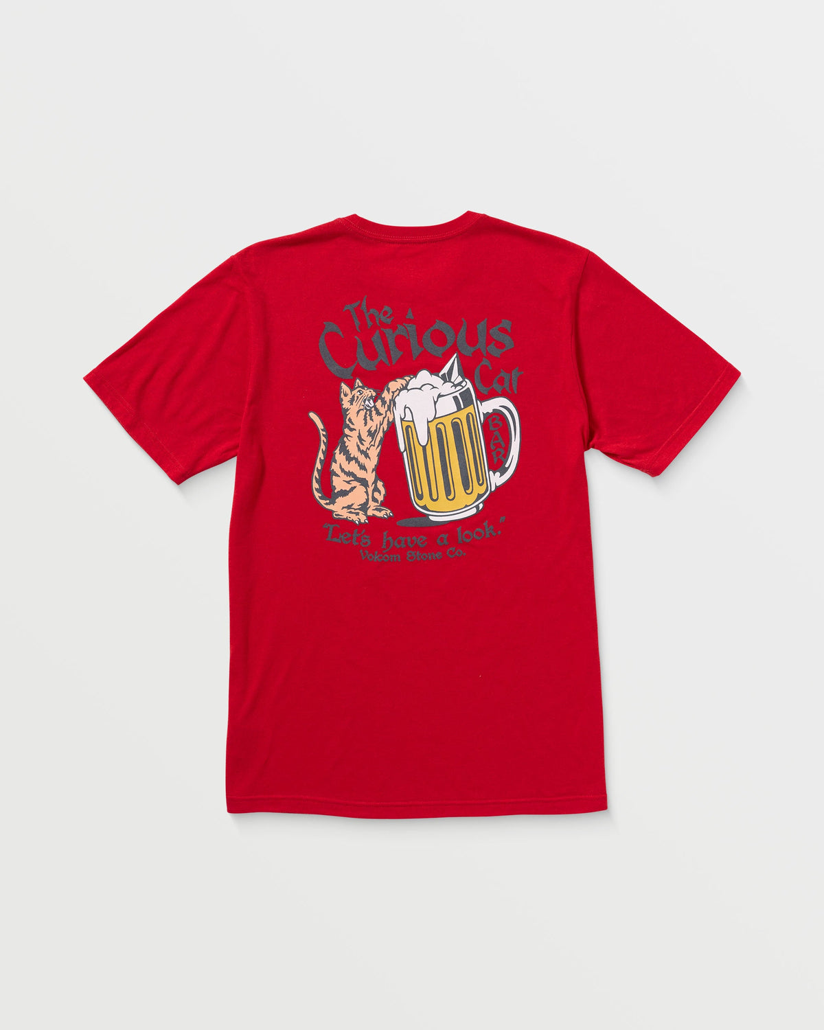 Men's Curious Cat Short Sleeve Tee | Volcom Signature