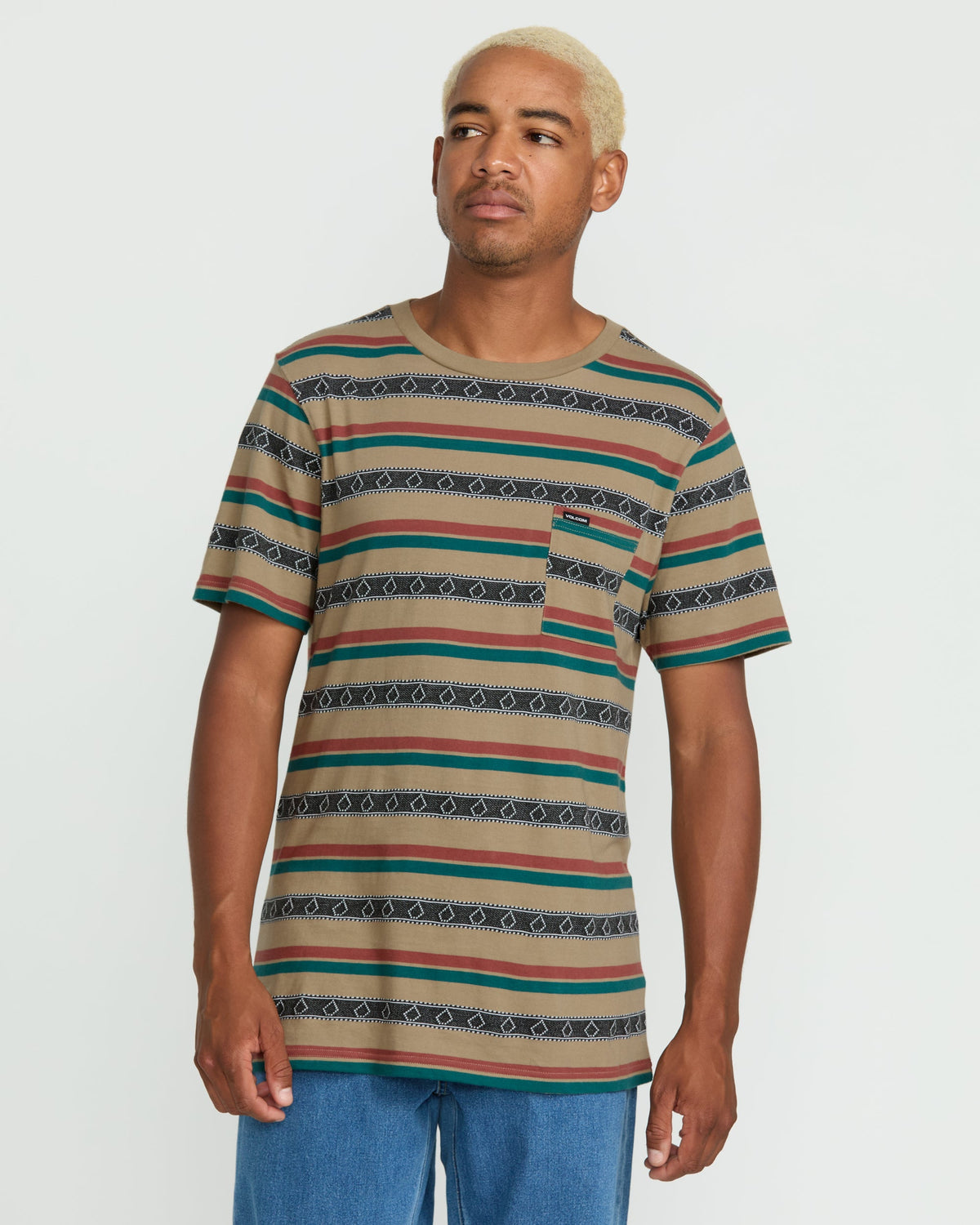 Men's Taction Crew Short Sleeve Tee | Volcom Essential