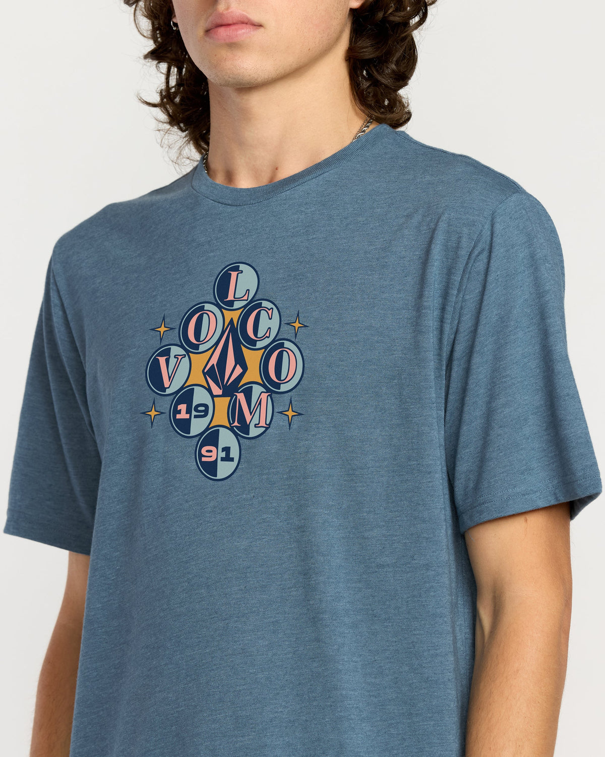 Men's Cue 91 Short Sleeve Tee | Volcom Quality