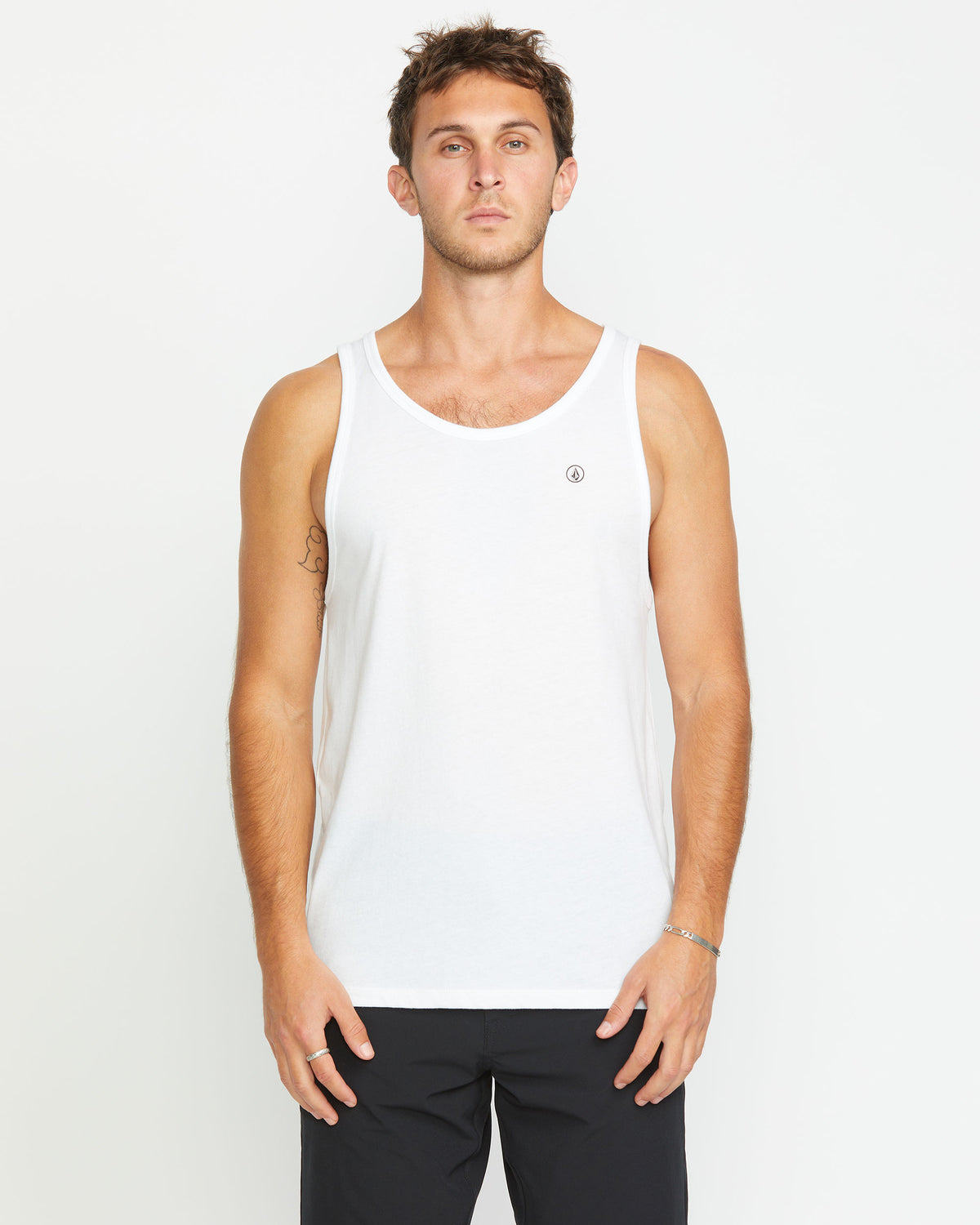 Men's Solid Heather Tank | Volcom Trending