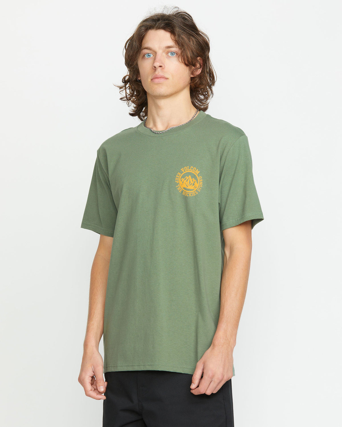 Men's Keep Rockies Stoned Short Sleeve Tee | Volcom Top Pick