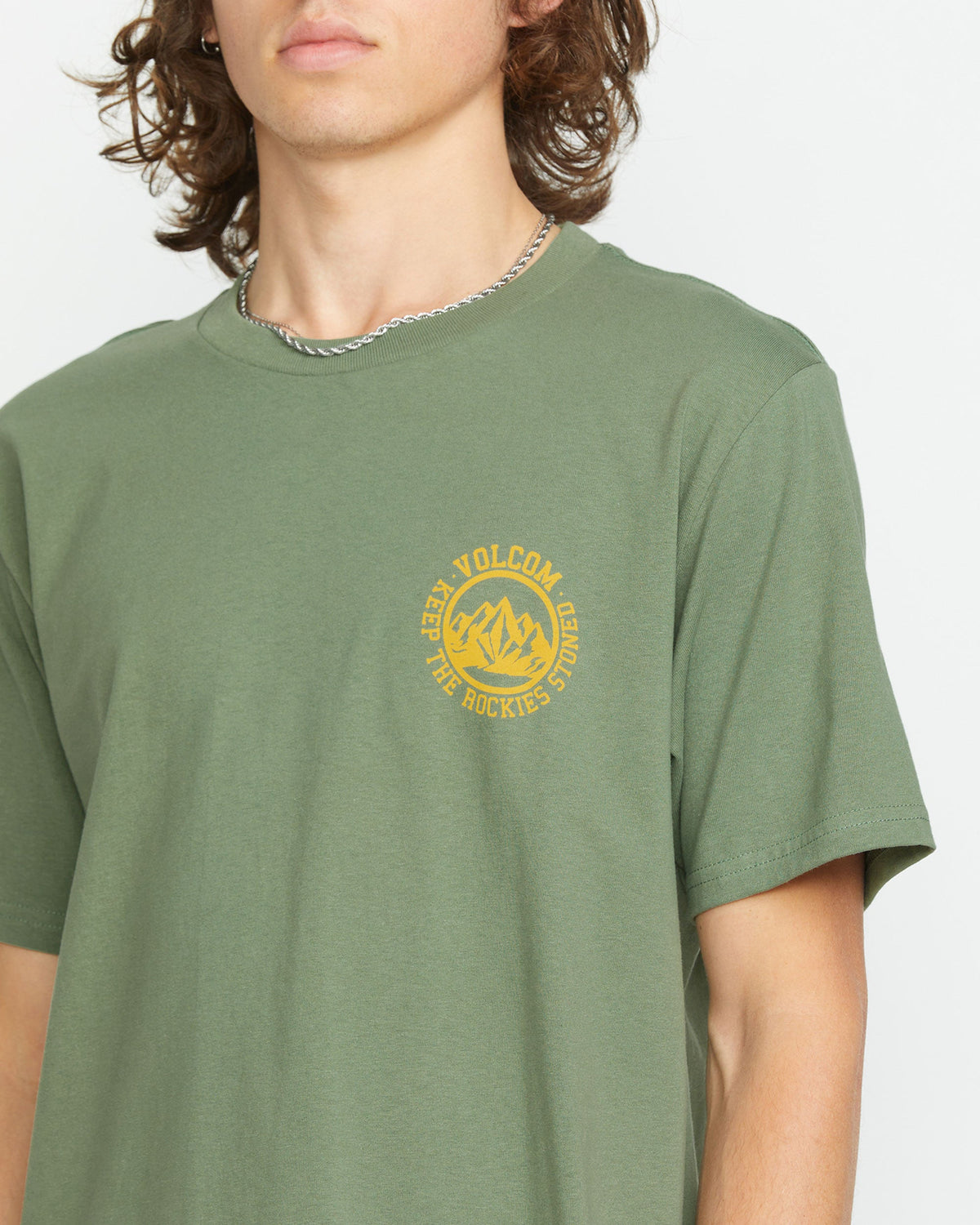 Men's Keep Rockies Stoned Short Sleeve Tee | Volcom Top Pick