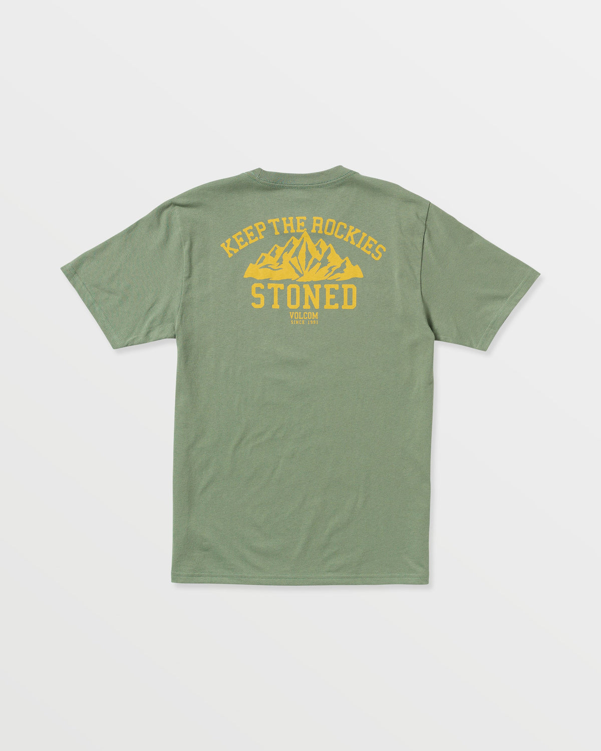 Men's Keep Rockies Stoned Short Sleeve Tee | Volcom Top Pick
