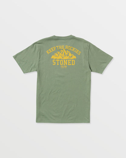 Men's Keep Rockies Stoned Short Sleeve Tee | Volcom Top Pick