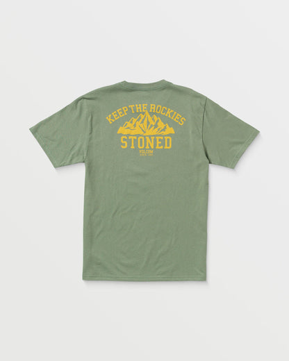 Men's Keep Rockies Stoned Short Sleeve Tee | Volcom Top Pick