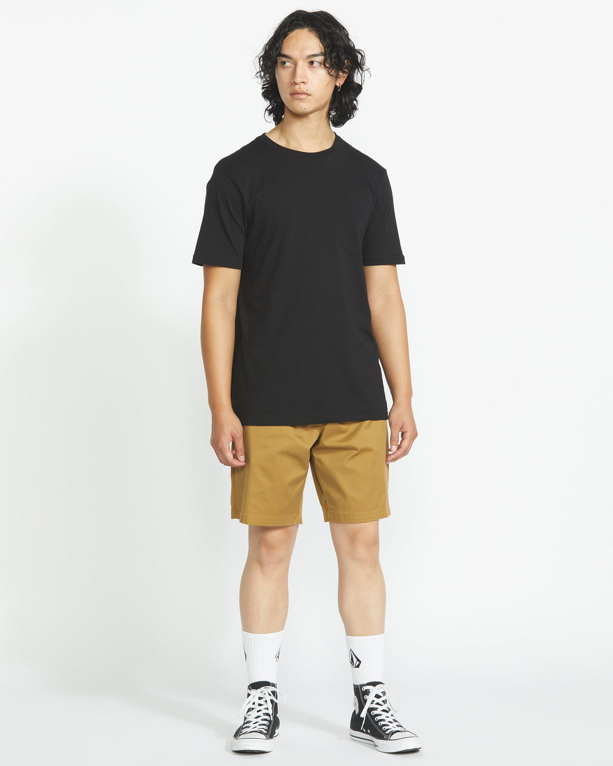 Men's Frickin Elastic Waist Shorts | Volcom Featured