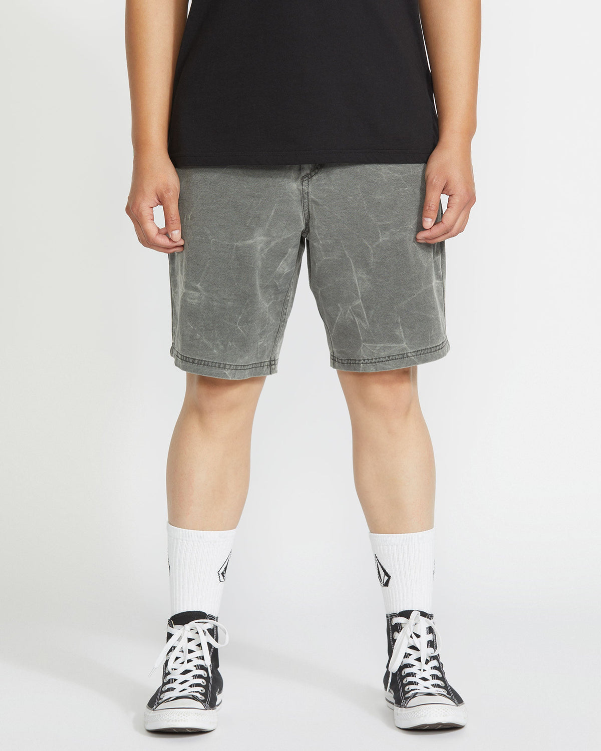 Men's Stone Faded Hybrid Shorts | Volcom Classic