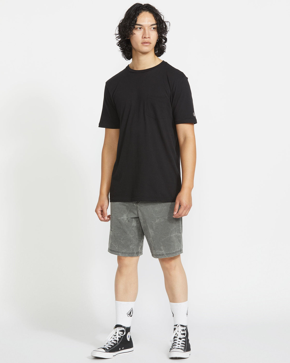 Men's Stone Faded Hybrid Shorts | Volcom Classic