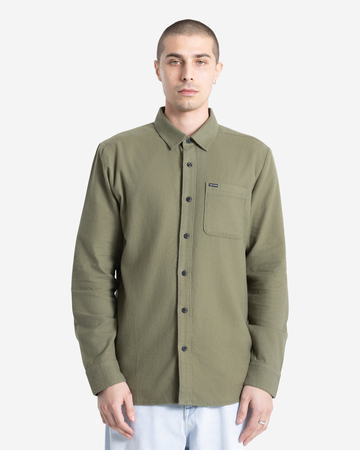 Men's Levelstone Long Sleeve Shirt | Volcom Trending