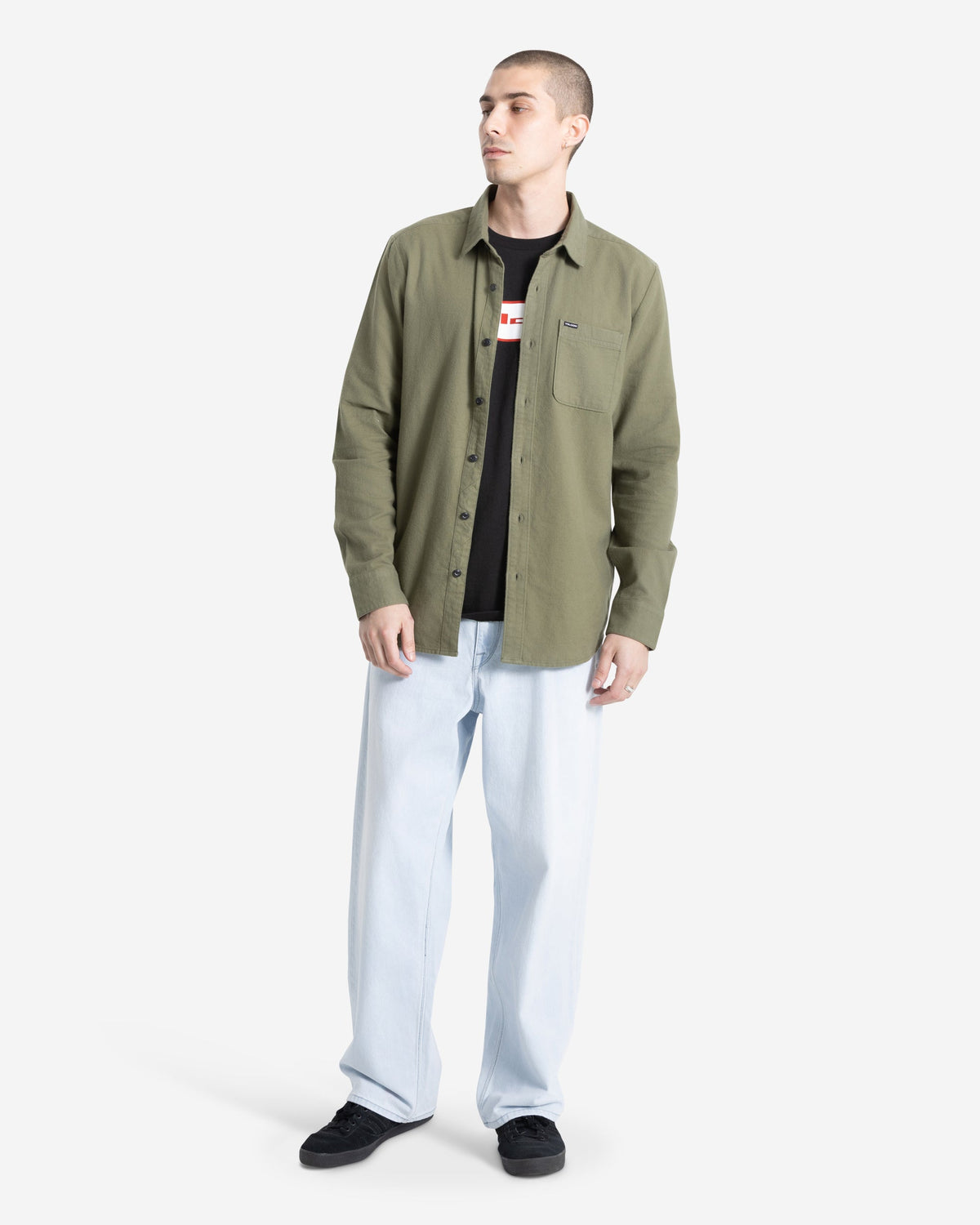 Men's Levelstone Long Sleeve Shirt | Volcom Trending