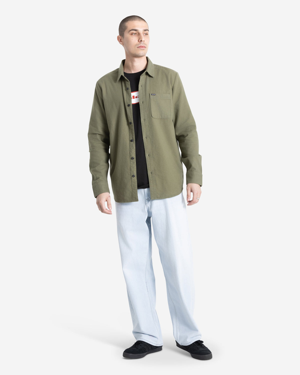 Men's Levelstone Long Sleeve Shirt | Volcom Trending
