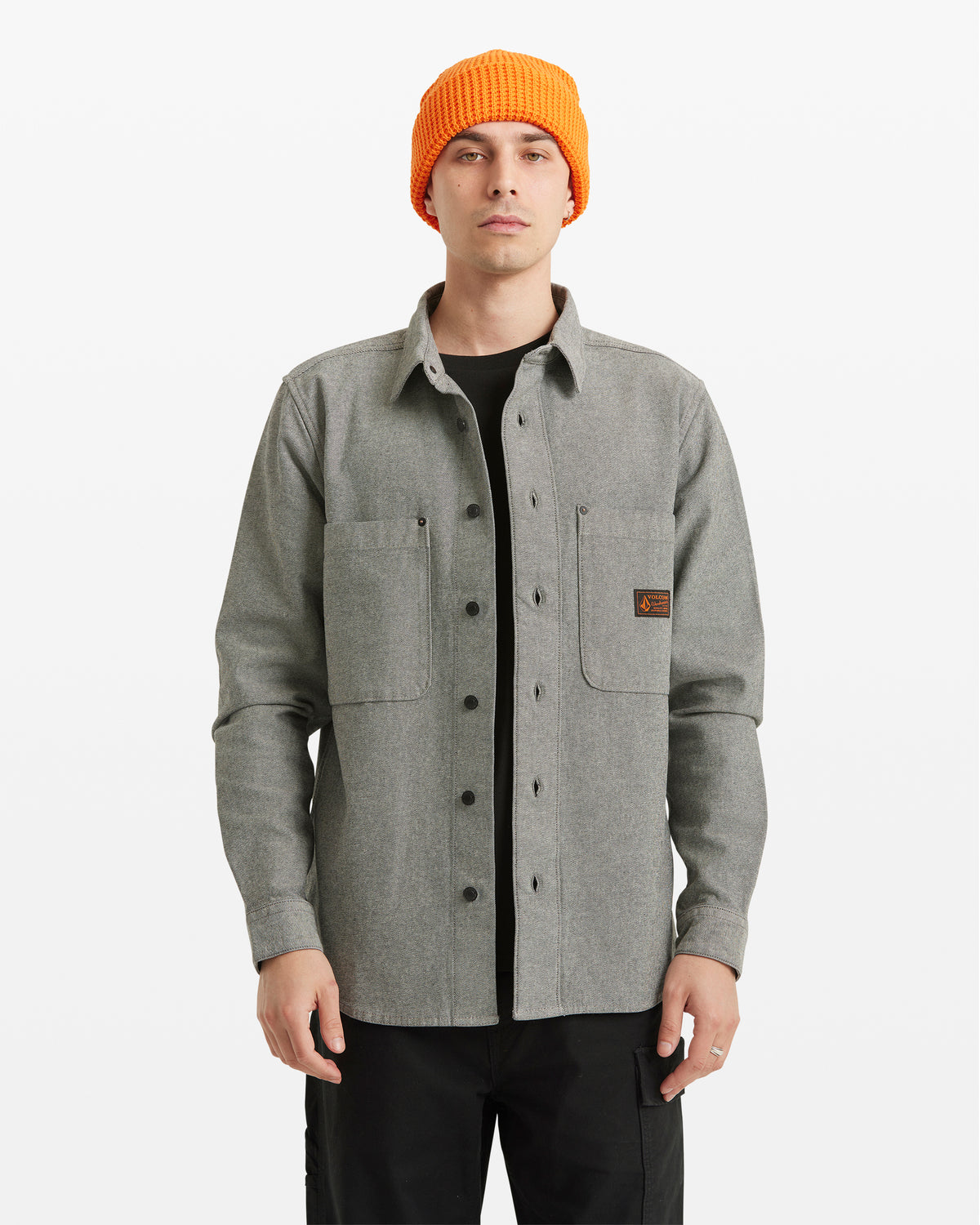 Men's Levelstone Long Sleeve Shirt | Volcom Latest