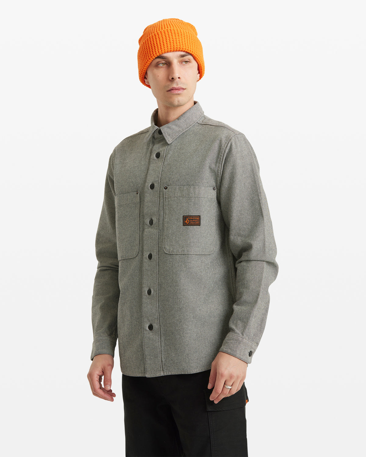 Men's Levelstone Long Sleeve Shirt | Volcom Latest