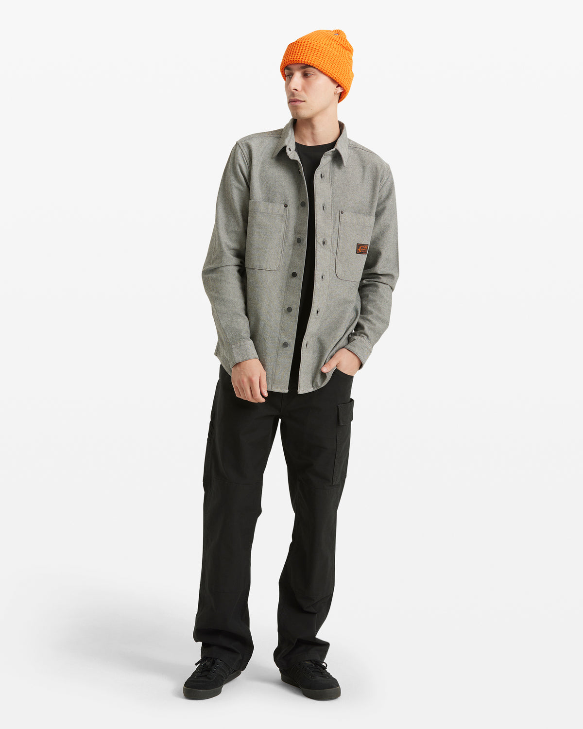 Men's Levelstone Long Sleeve Shirt | Volcom Latest