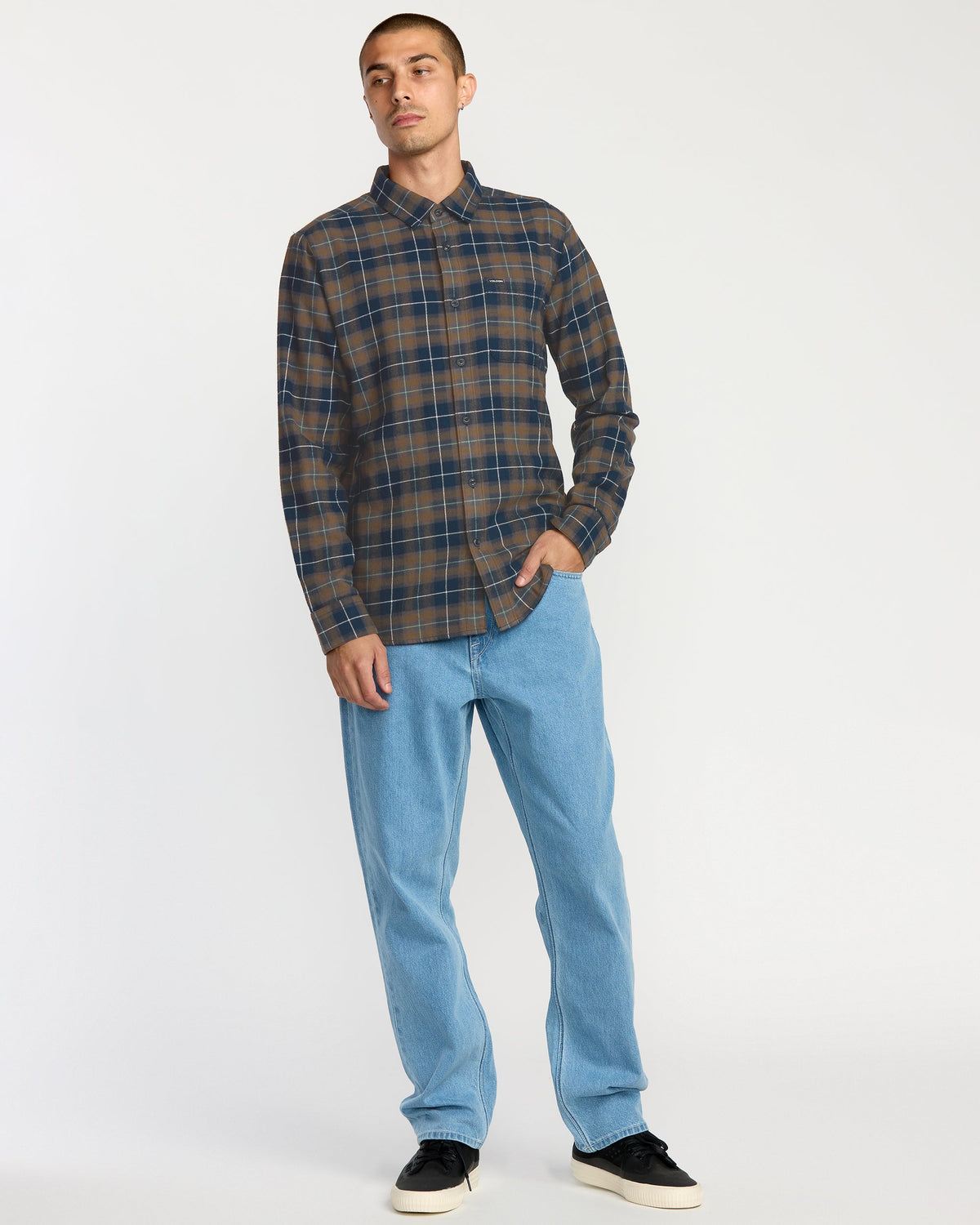 Men's Caden Flannel Shirt | Volcom Essential