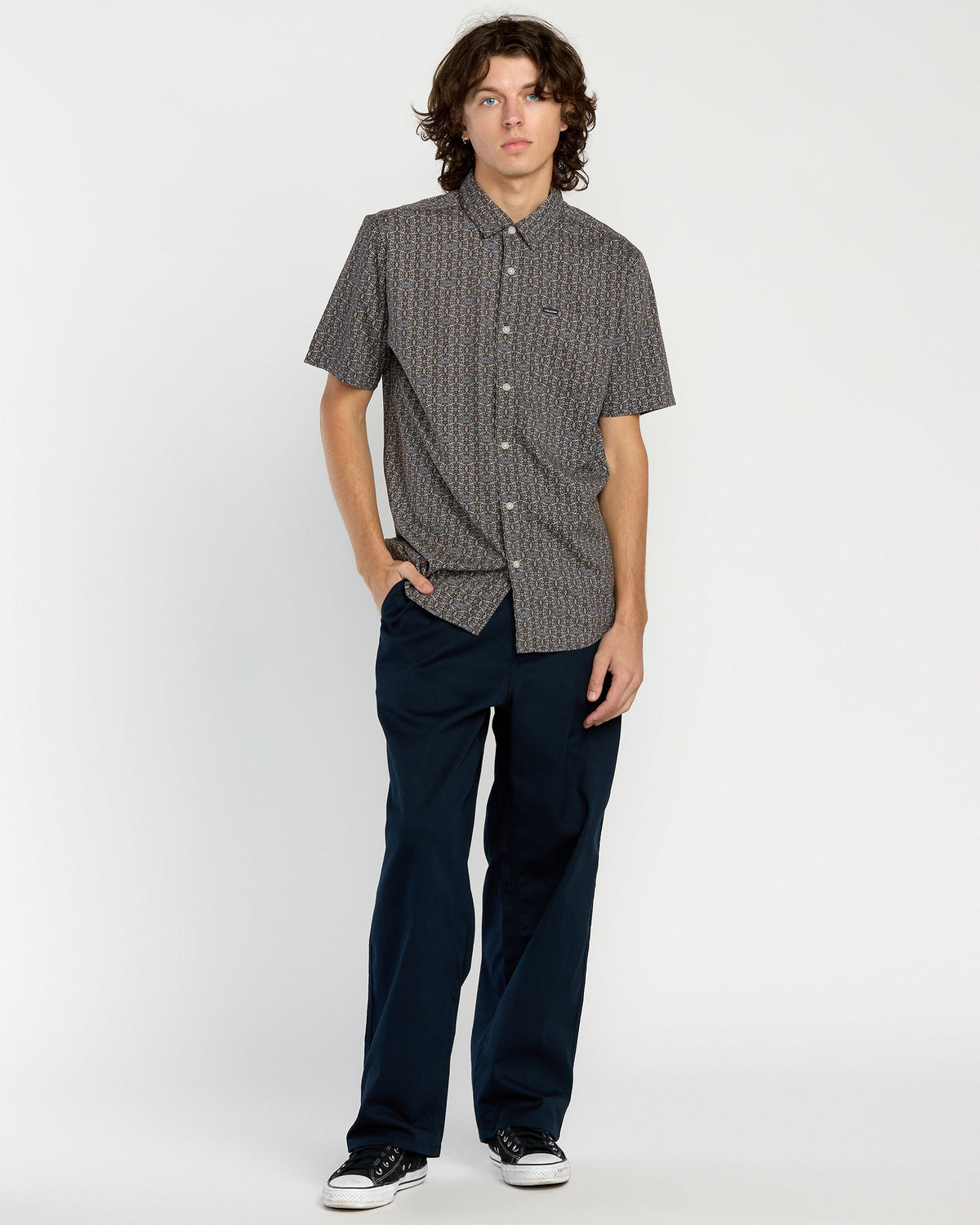 Men's Scaler Stone Woven Short Sleeve Shirt | Volcom Recommended