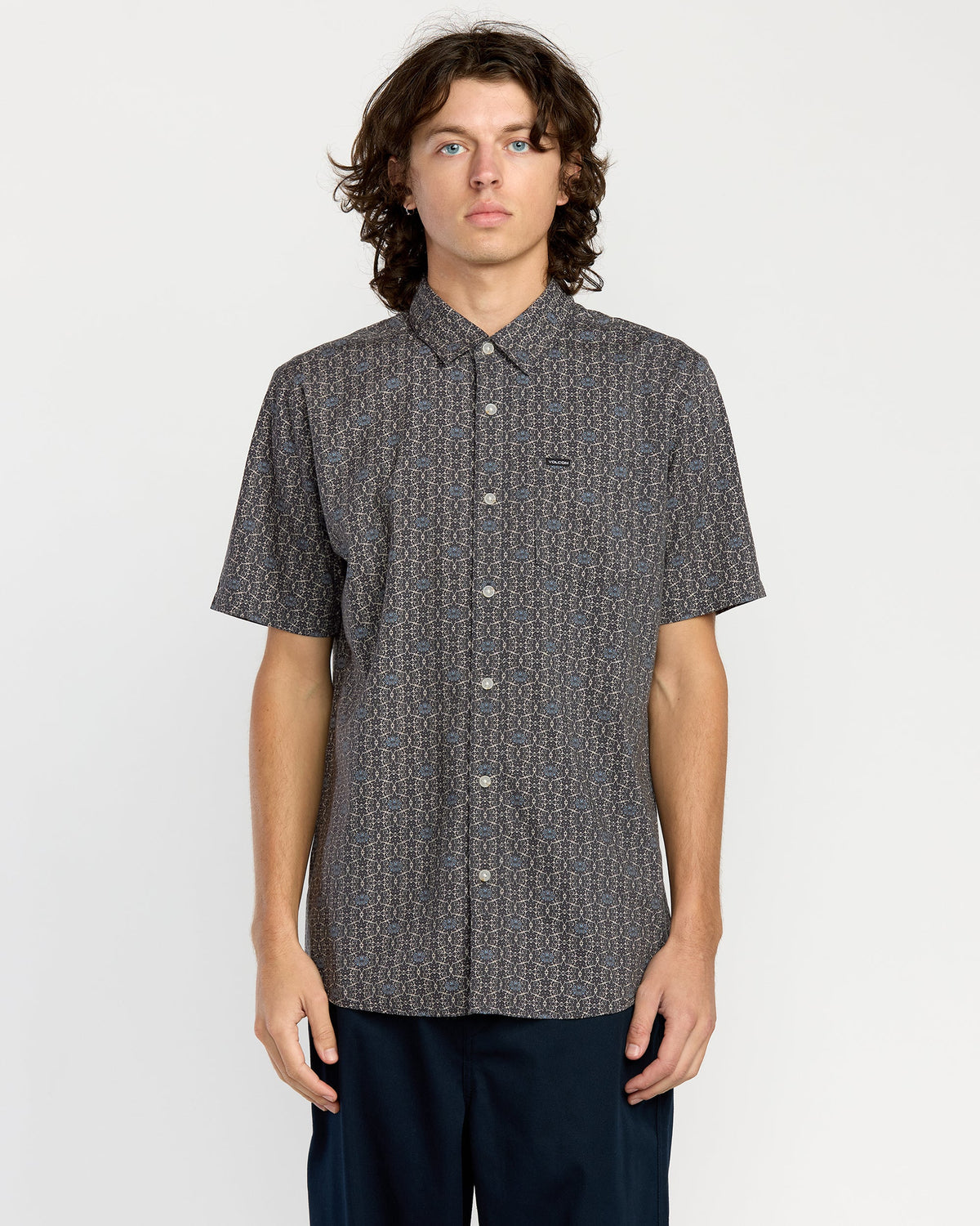 Men's Scaler Stone Woven Short Sleeve Shirt | Volcom Recommended