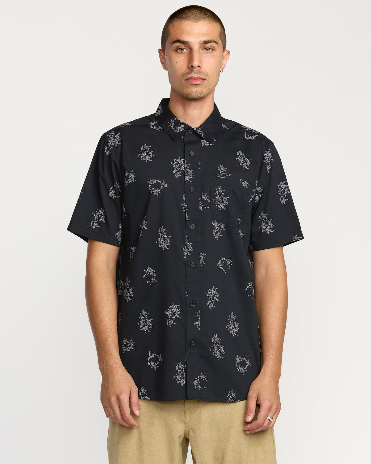 Men's Scaler Stone Woven Short Sleeve Shirt | Volcom Best Seller