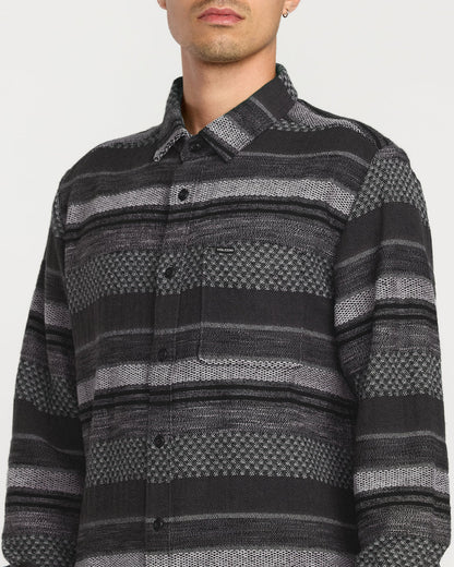 Men's Confuzzled Long Sleeve Shirt | Volcom Classic