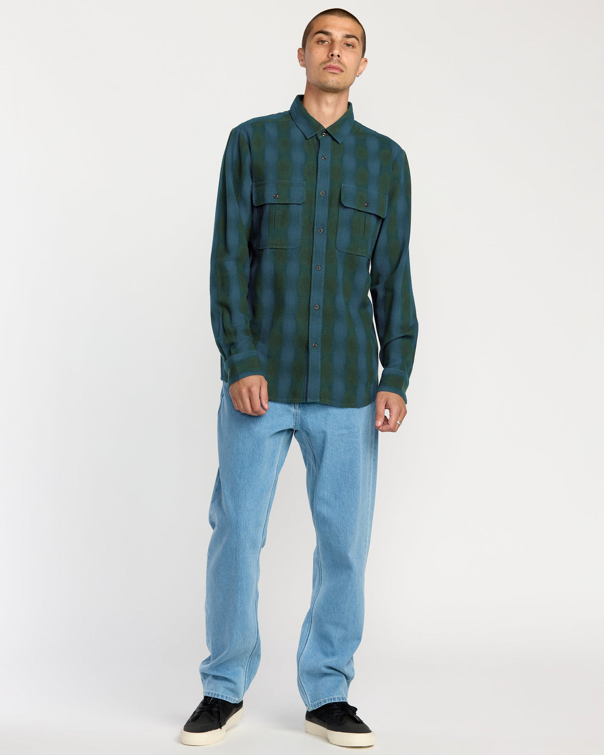 Men's Shadowstone Flannel Long Sleeve Shirt | Volcom Deals
